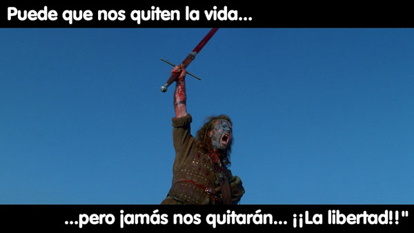 Braveheart azul Braveheart azul