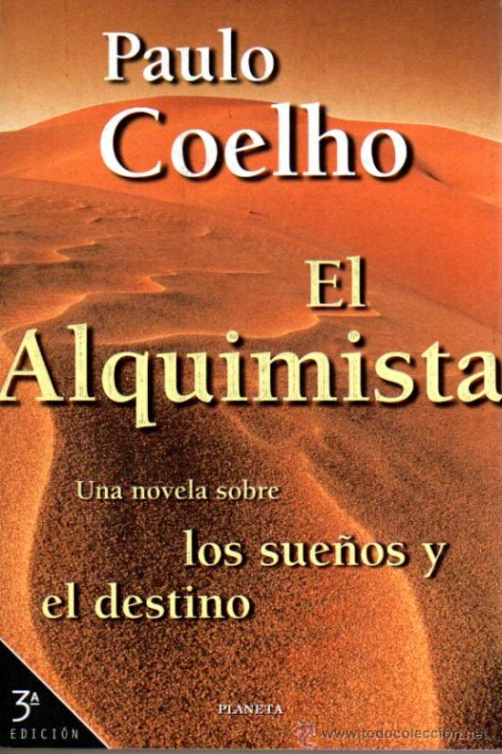 Portada El alquimista Paulo Coelho Portada El alquimista Paulo Coelho
