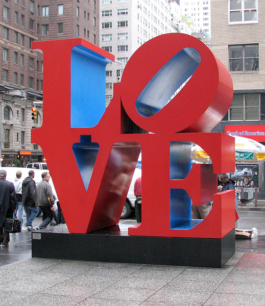 Love Love - Robert Indiana