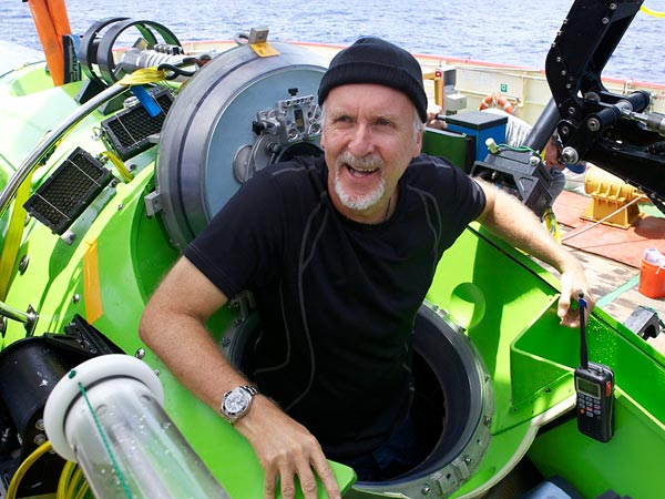 James Cameron baja a la fosa de las Marianas James Cameron baja a la fosa de las Marianas